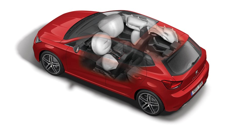 Système d'airbag de protection de la tête SEAT Ibiza