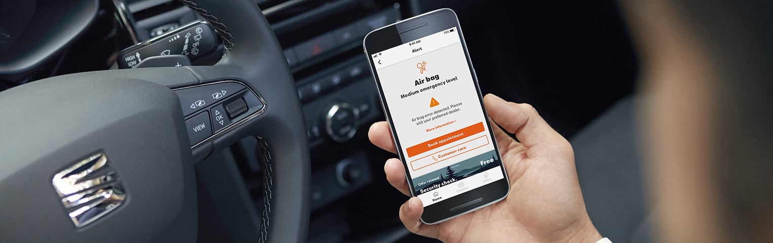 My SEAT app : L&#39;application voiture pour la conduite connectée | SEAT