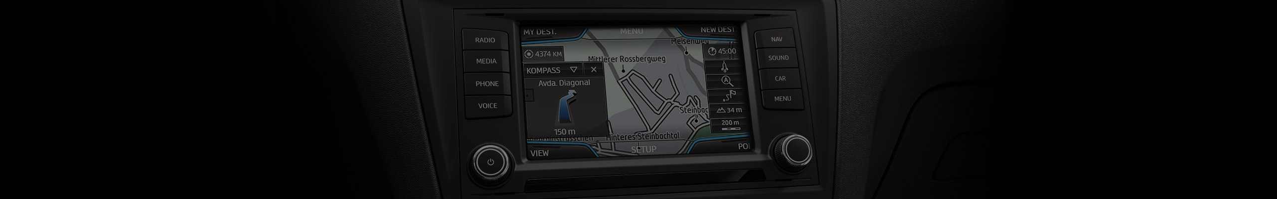 SEAT Toledo Mises à jour du GPS système de navigation SEAT