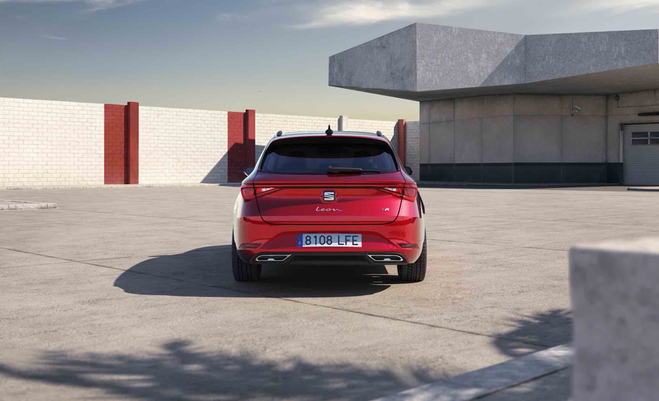 Nouvelle SEAT Leon sportstourer vue arrière