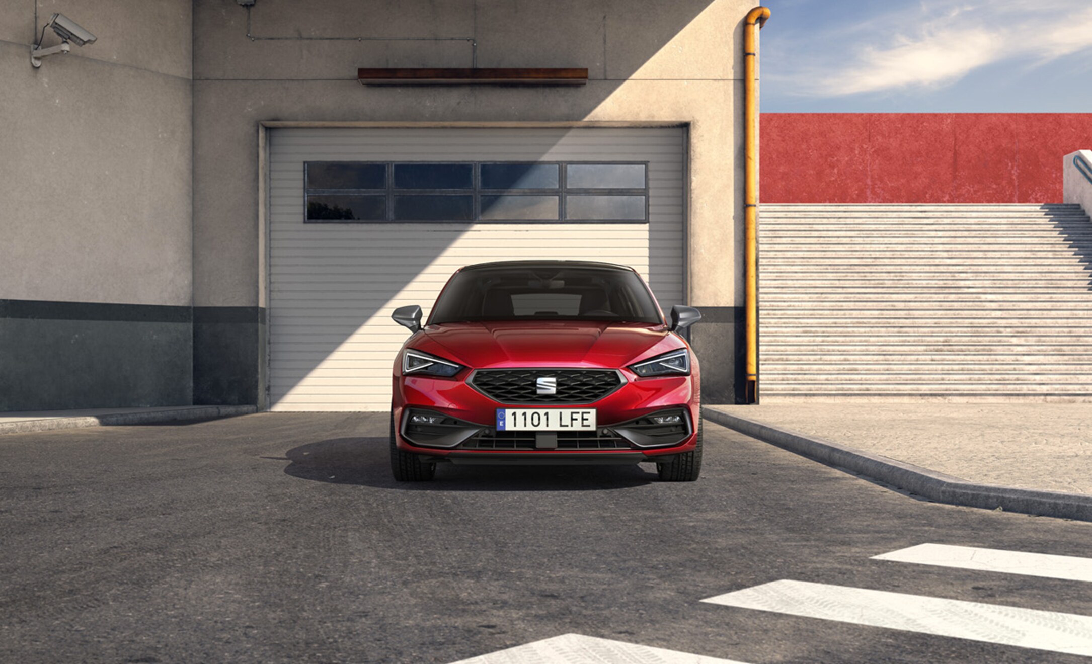 SEAT Leon e-Hybrid charge vue arrière