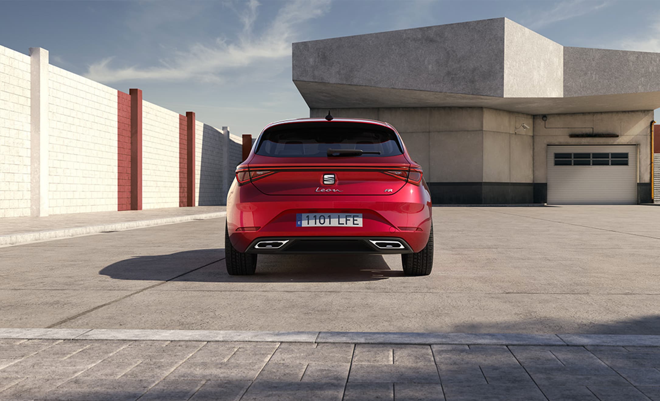 Nouvelle SEAT Leon vue arrière