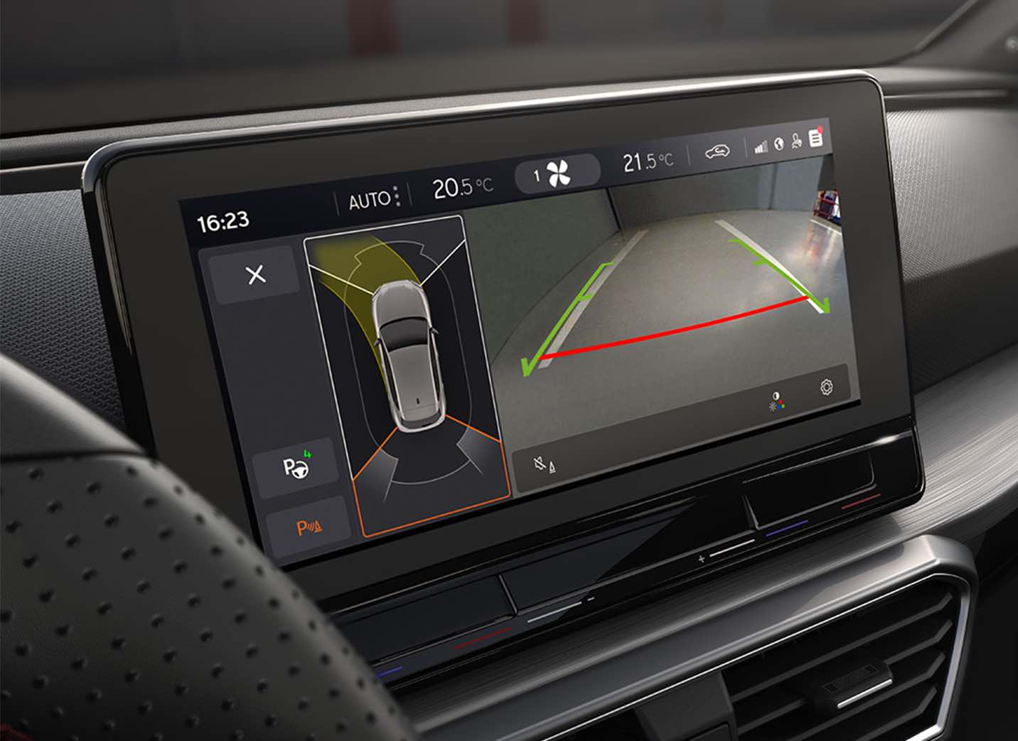 Nouvelle SEAT Leon caméra de recul