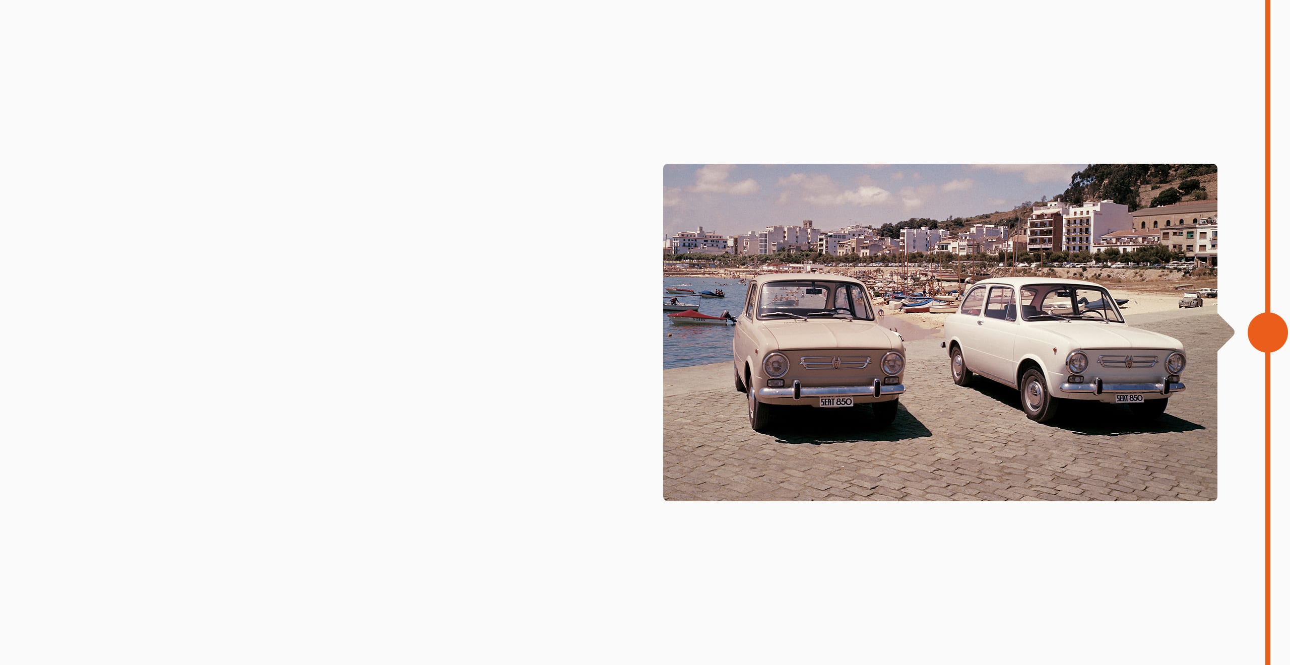 SEAT histoire de la marque 1966 - SEAT 850 plus d'espace moteur plus grand