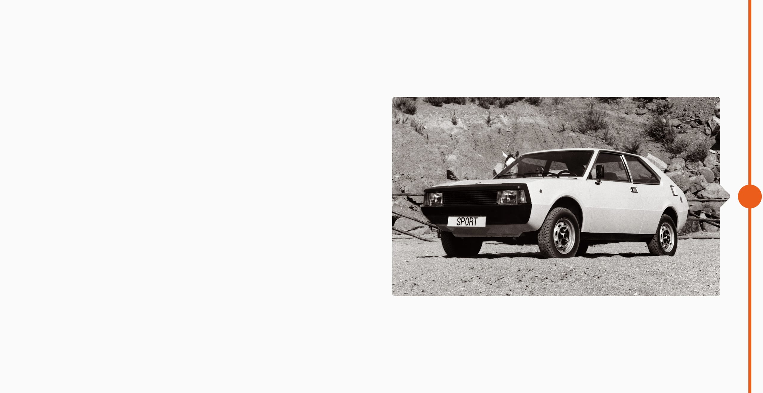 Histoire de la marque SEAT 1975 - SEAT 1200 voiture de sport classique