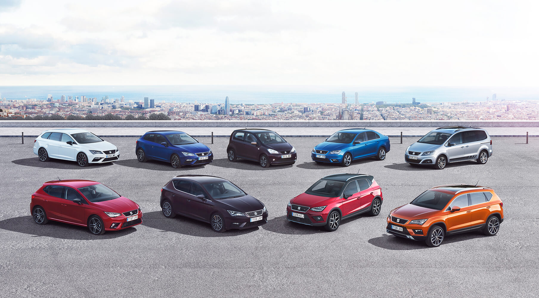 SEAT connaît des ventes record au premier trimestre - Tous les modèles SEAT exposés