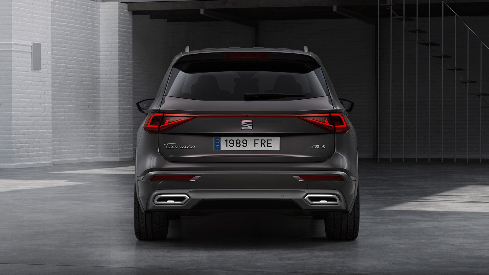 La nouvelle SEAT Tarraco FR PHEV, vue arrière
