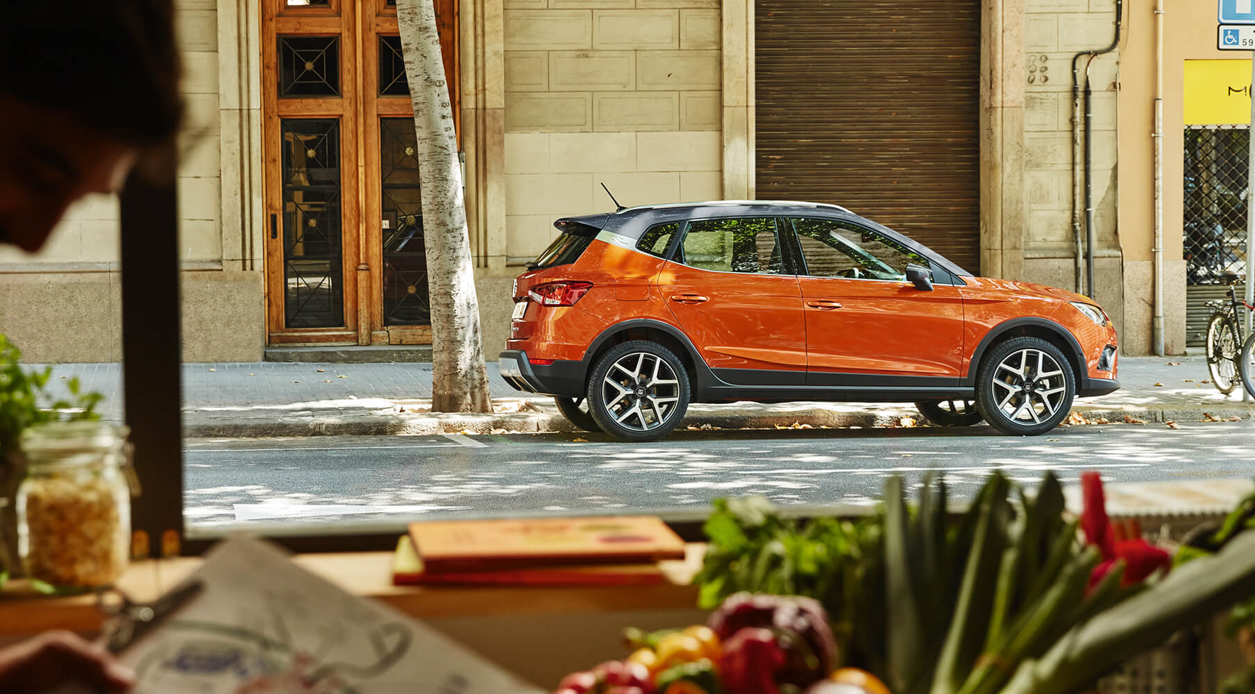 Acheter un crossover SUV – SEAT Arona couleur orange