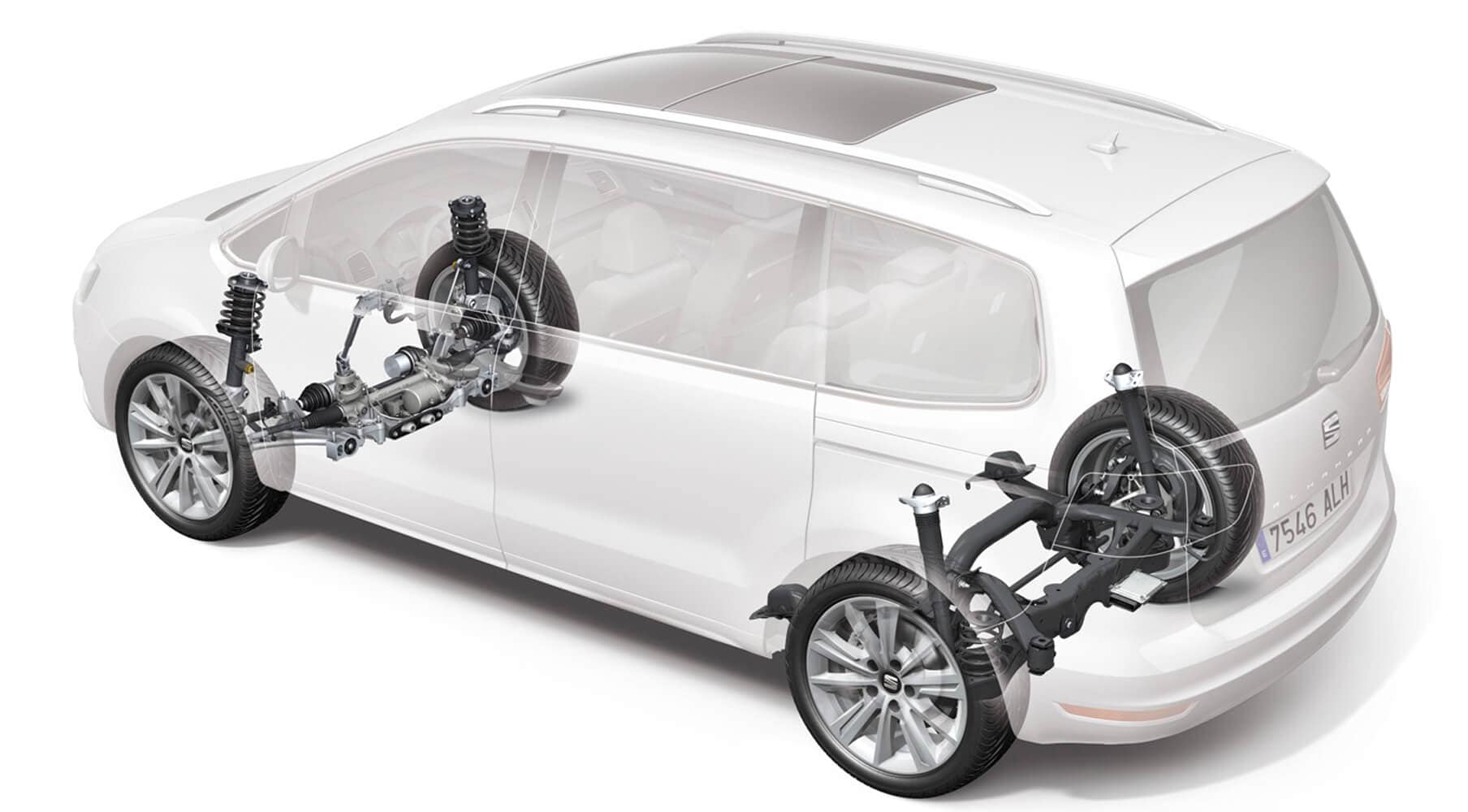 Blocage électronique du différentiel XDS SEAT