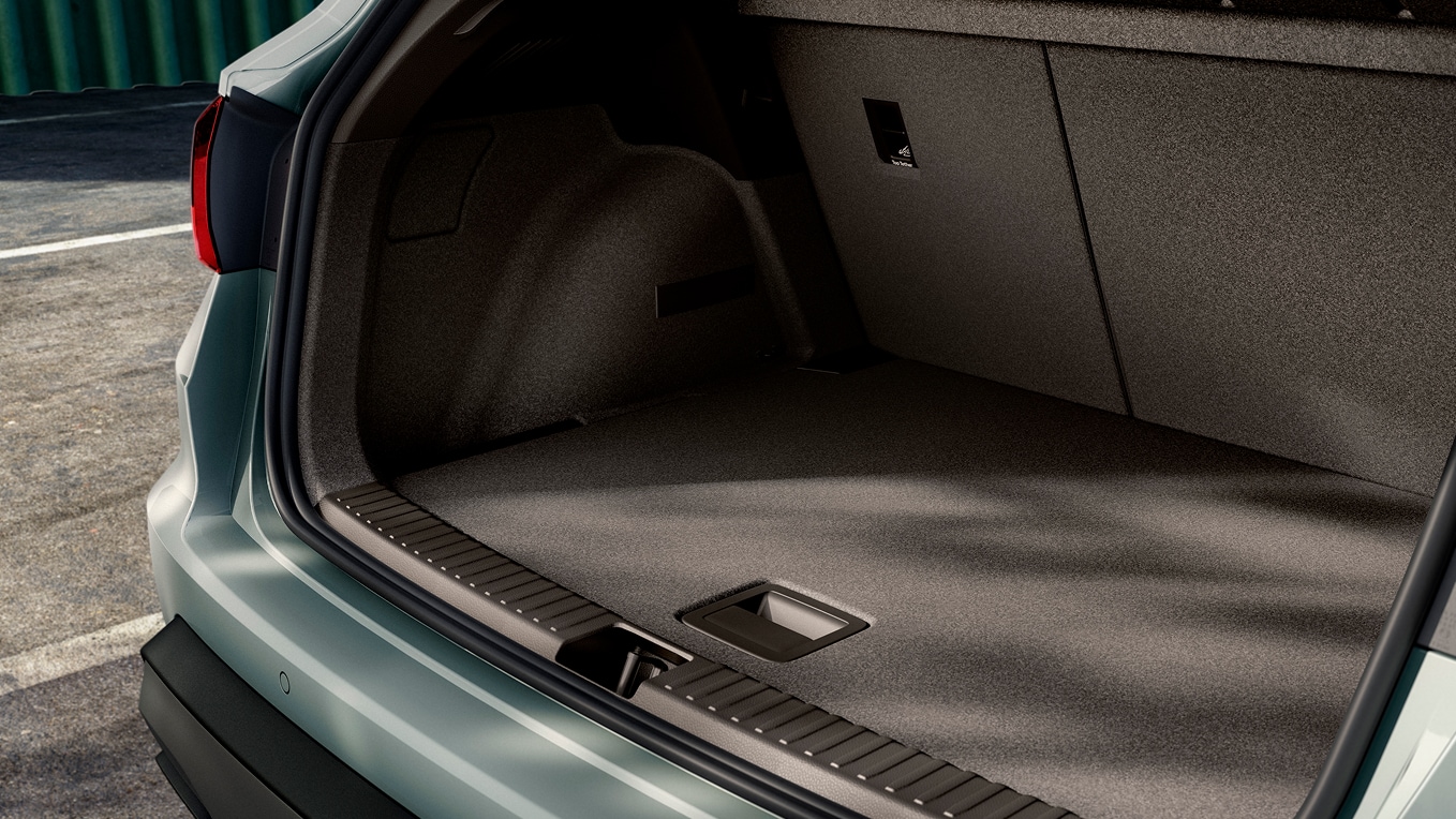 Vue de l’espace offert par le coffre de la SEAT Arona Vue de l’espace offert par le coffre de la SEAT Arona