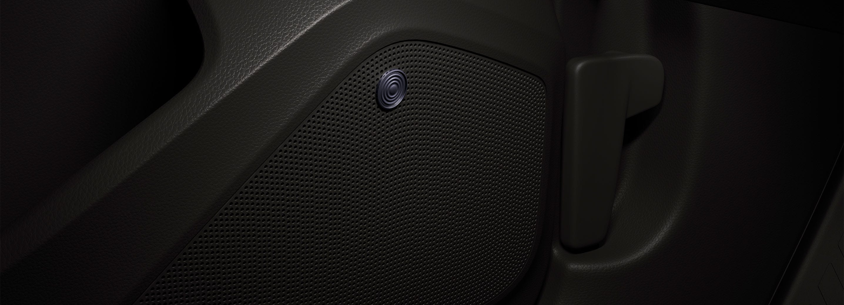 système audio seat conçu pour répartir l’acoustique à l’intérieur de la voiture.