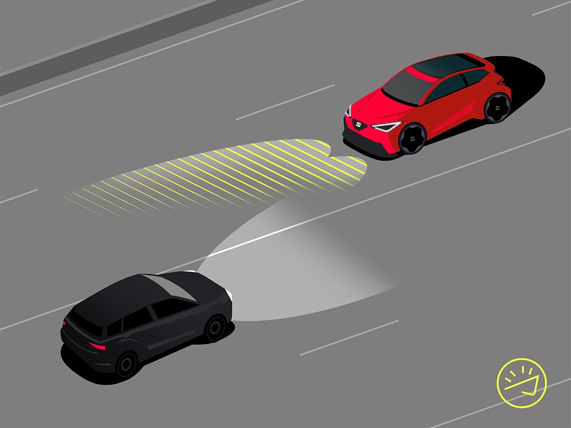 High Beam Assist de la SEAT Ibiza  High Beam Assist de la SEAT Ibiza