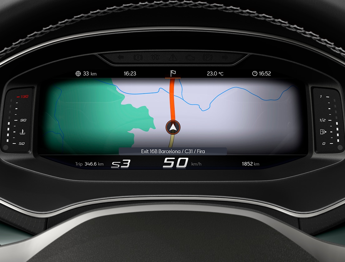 SEAT Arona 2024 digital cockpit