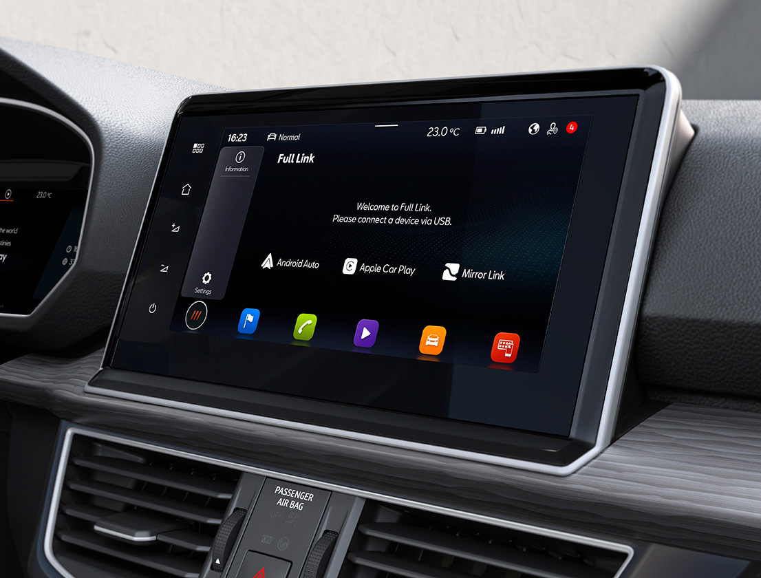 L’affichage du système Navi de la nouvelle SEAT Tarraco XPERIENCE