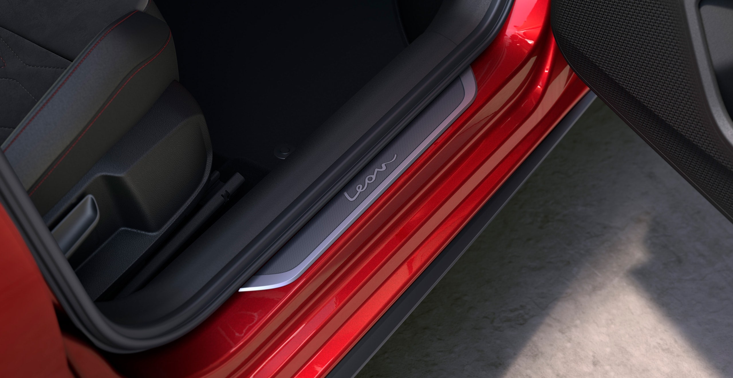 accessoires voiture nouvelle leon sportstourer seuils de porte en inox