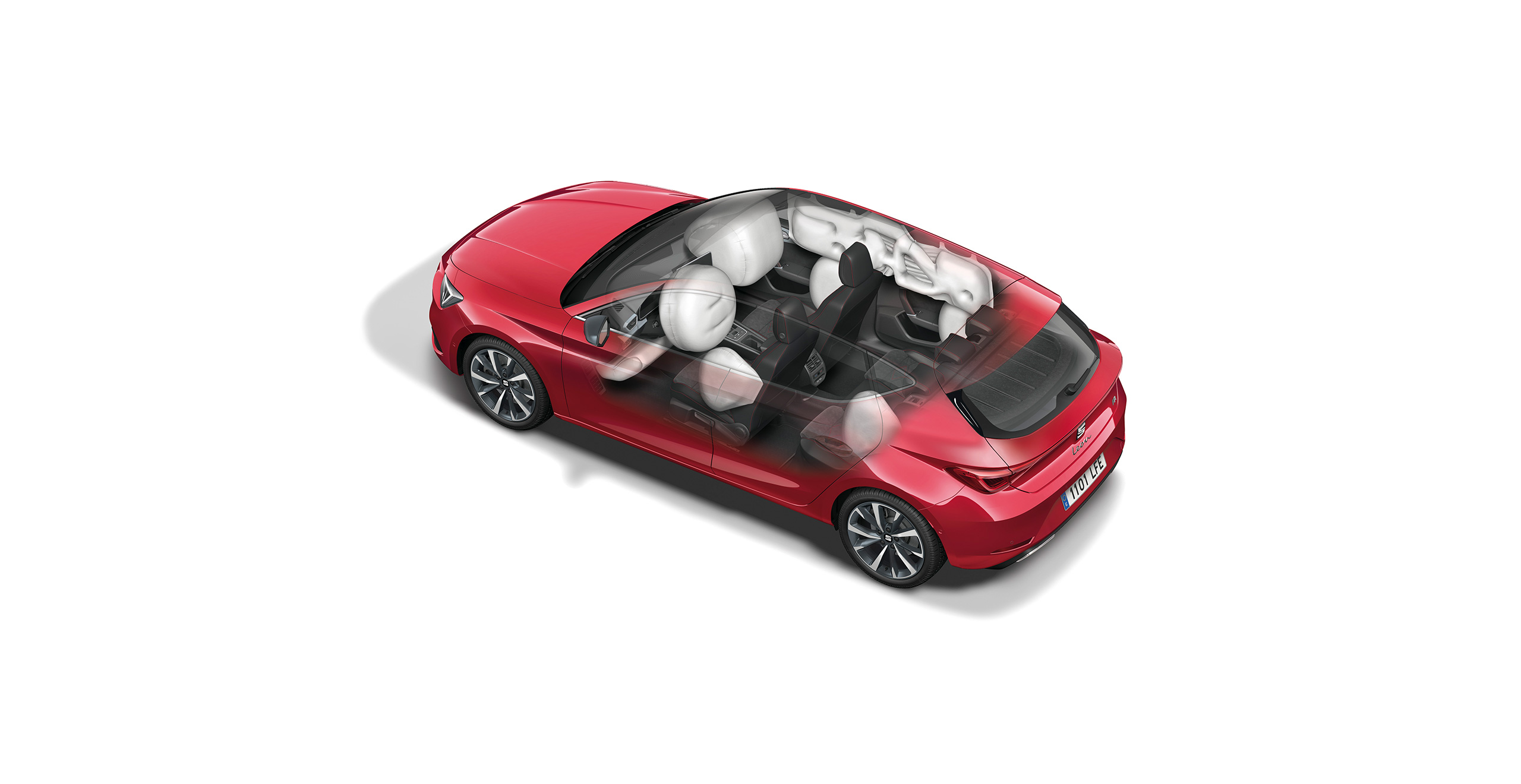 SEAT Leon Sportstourer vue intérieur airbags
