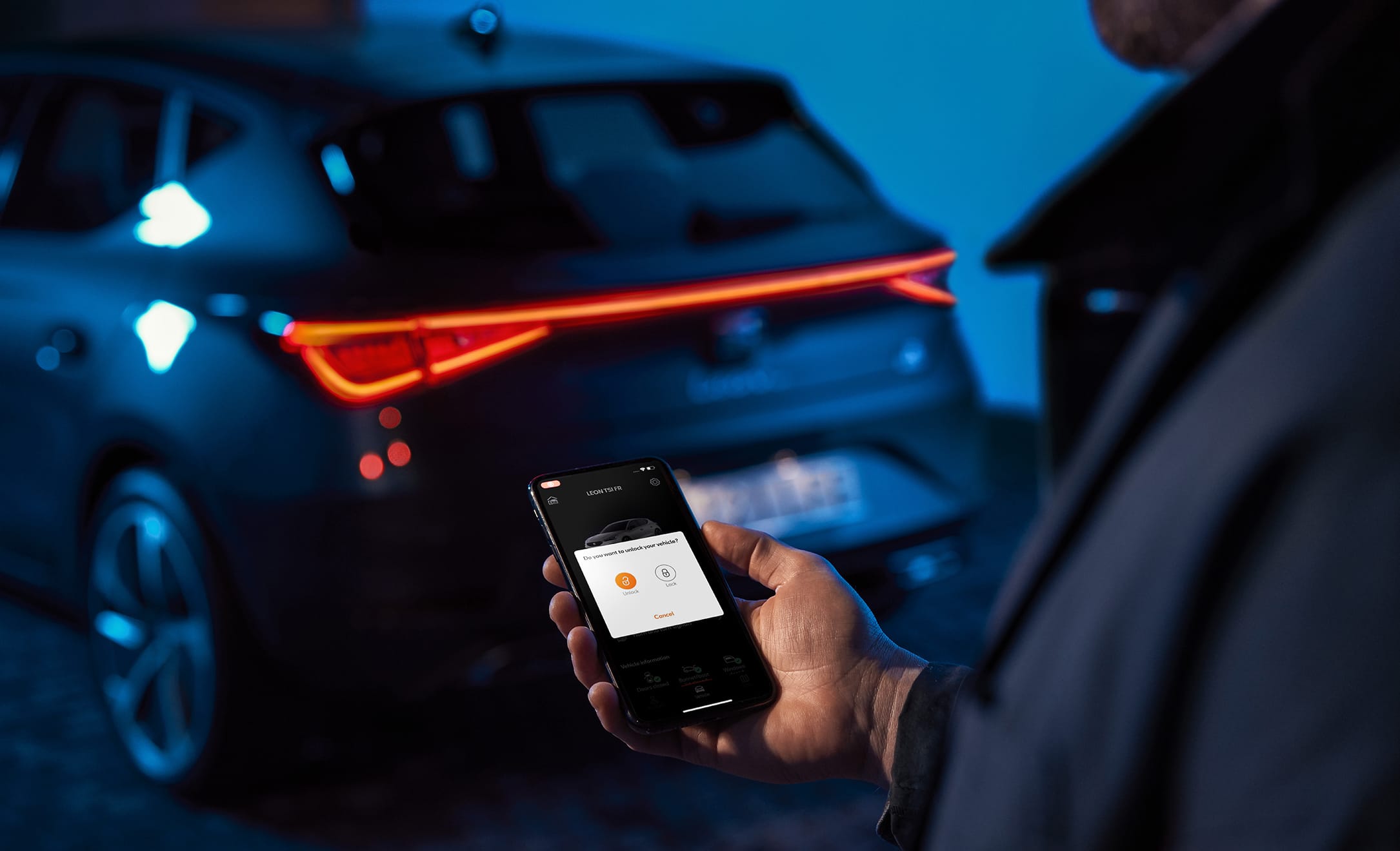 Nouvelle SEAT Leon services d'accès à distance