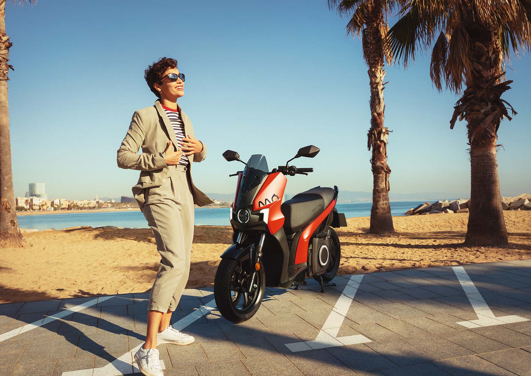 Le scooter électrique de Seat aura 125 km d'autonomie et une