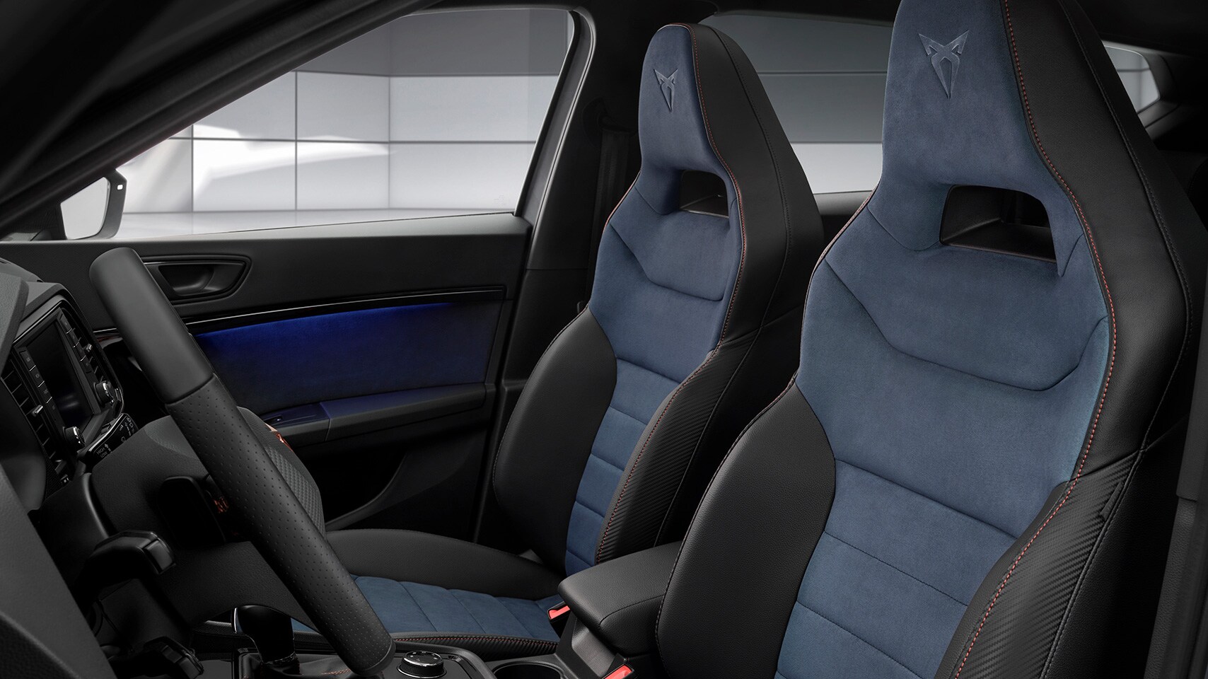 Cupra Ateca interieur sièges baquets