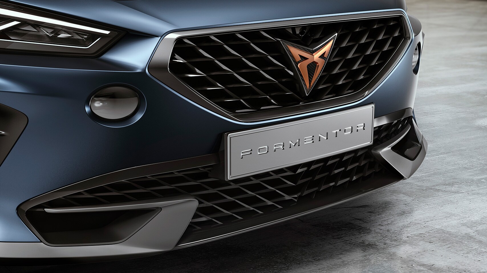 CUPRA CUV Formentor vue calandre avant