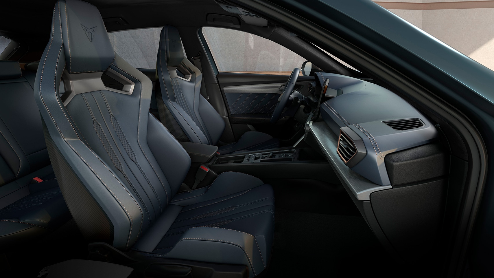 CUPRA CUV Formentor vue intérieure selleries