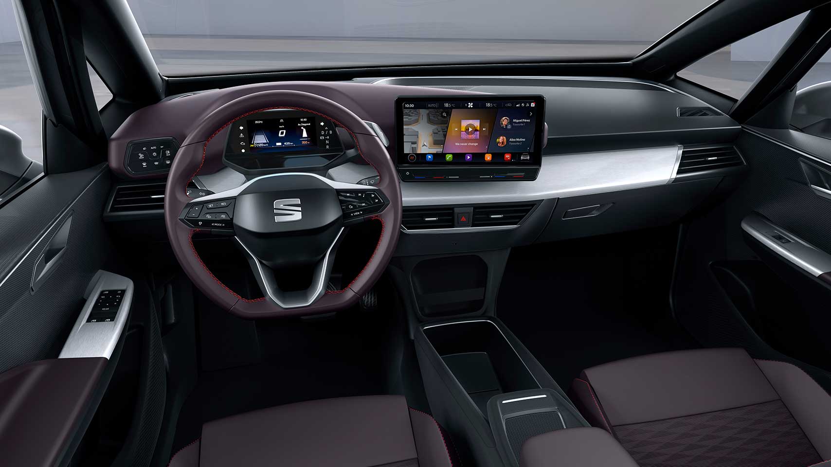 SEAT el-born intérieur conducteur