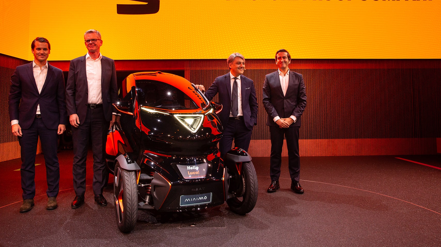 SEAT Minimo sur scène au MWC