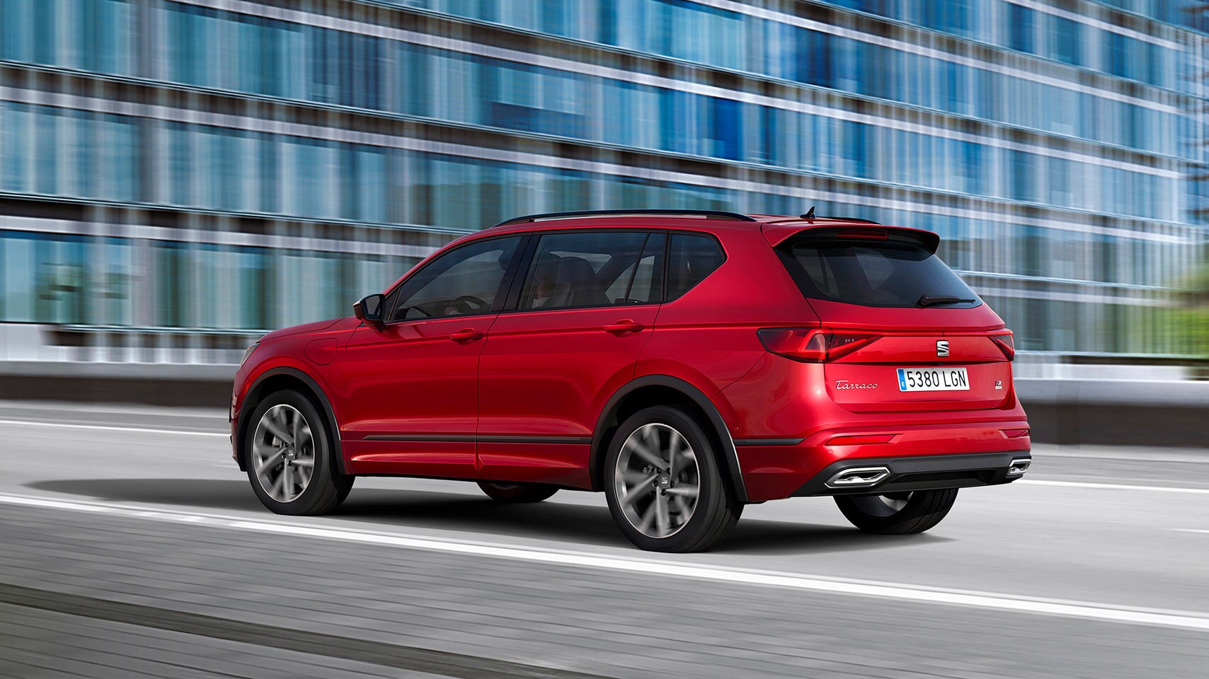 Présentation SEAT Tarraco e-HYBRID - Arrière