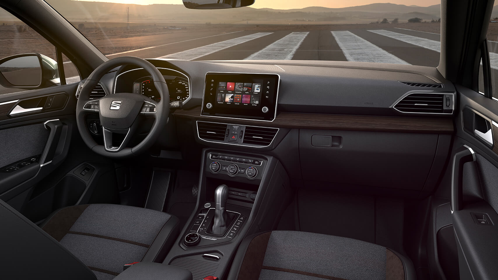 SEAT nouveau modèle phare SEAT Tarraco SUV technologies intérieures