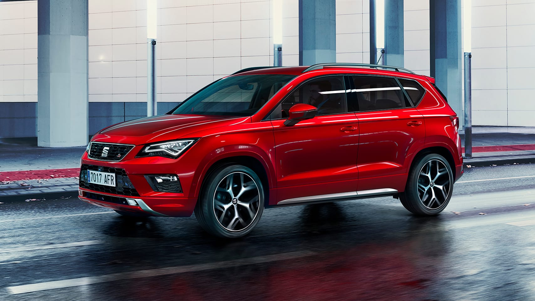SEAT Ateca peinture rouge 