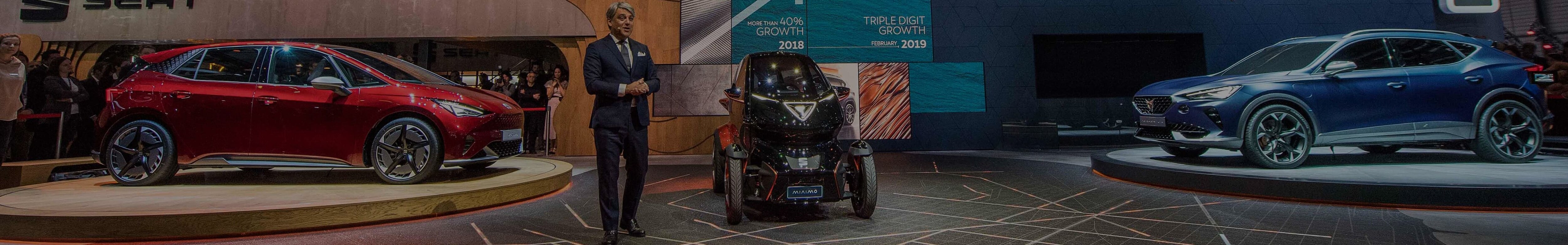SEAT e-mobilité au salon à Genève