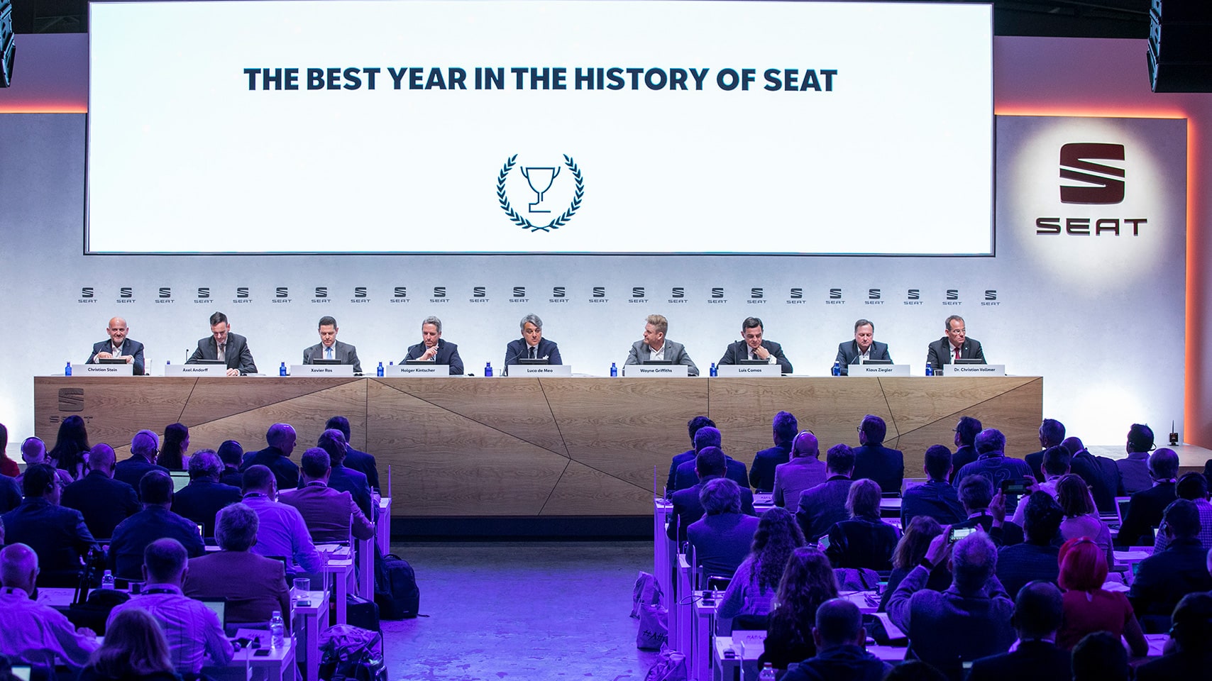 Conférence de presse annuelle SEAT - Comité