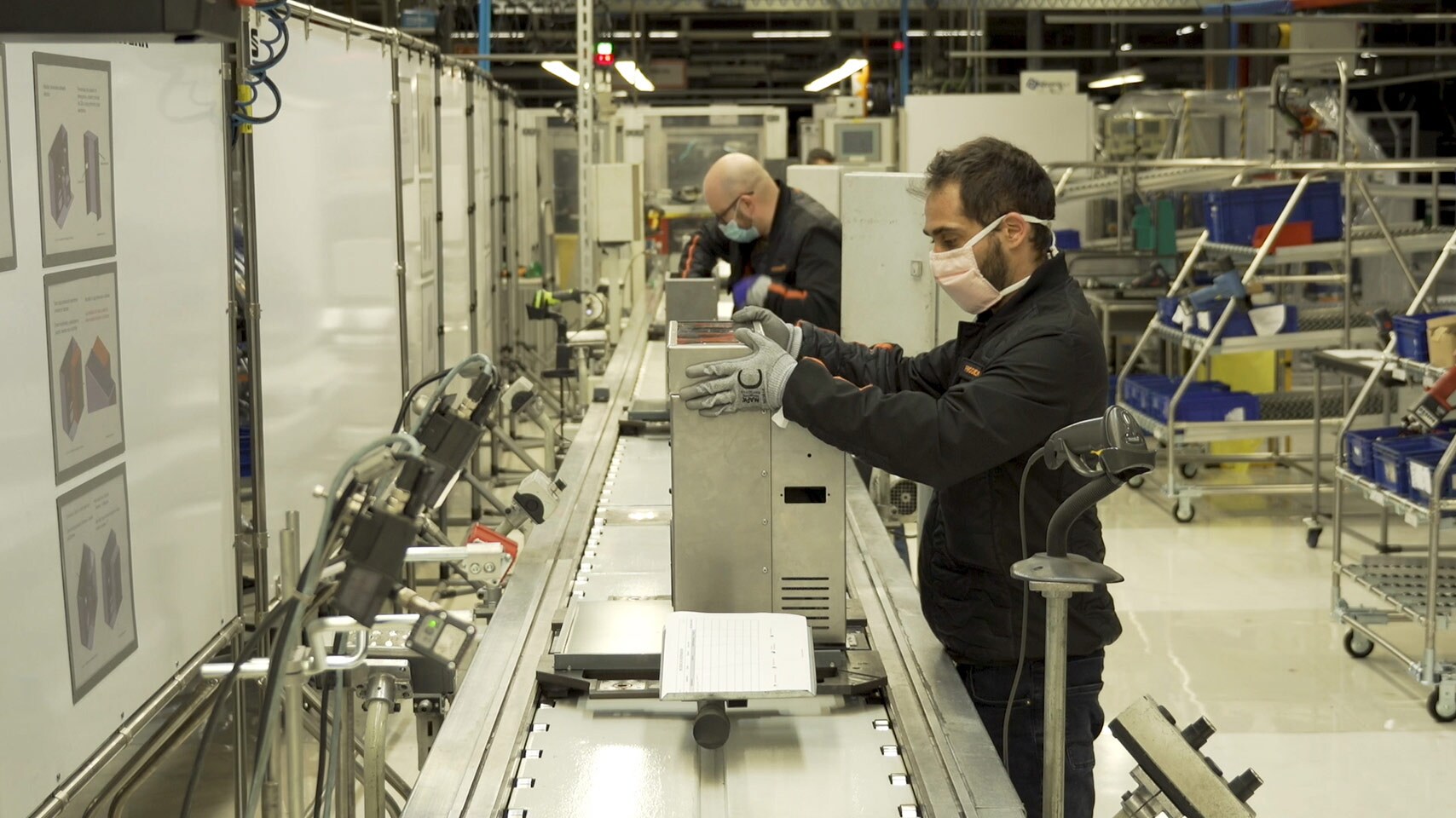 Usine Martorell chaîne de production