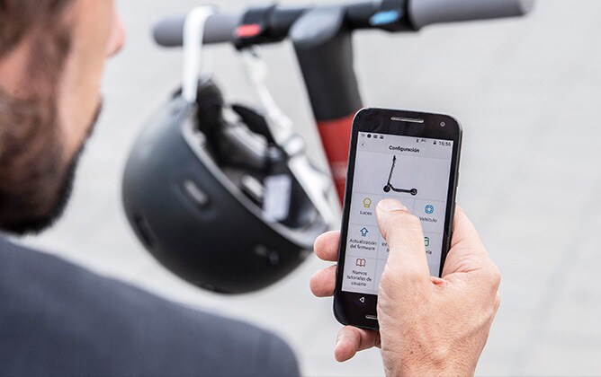 Application SEAT KickScooter eXS électrique
