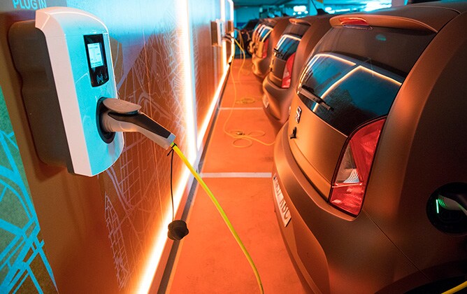 Chargement électrique d'un véhicule SEAT