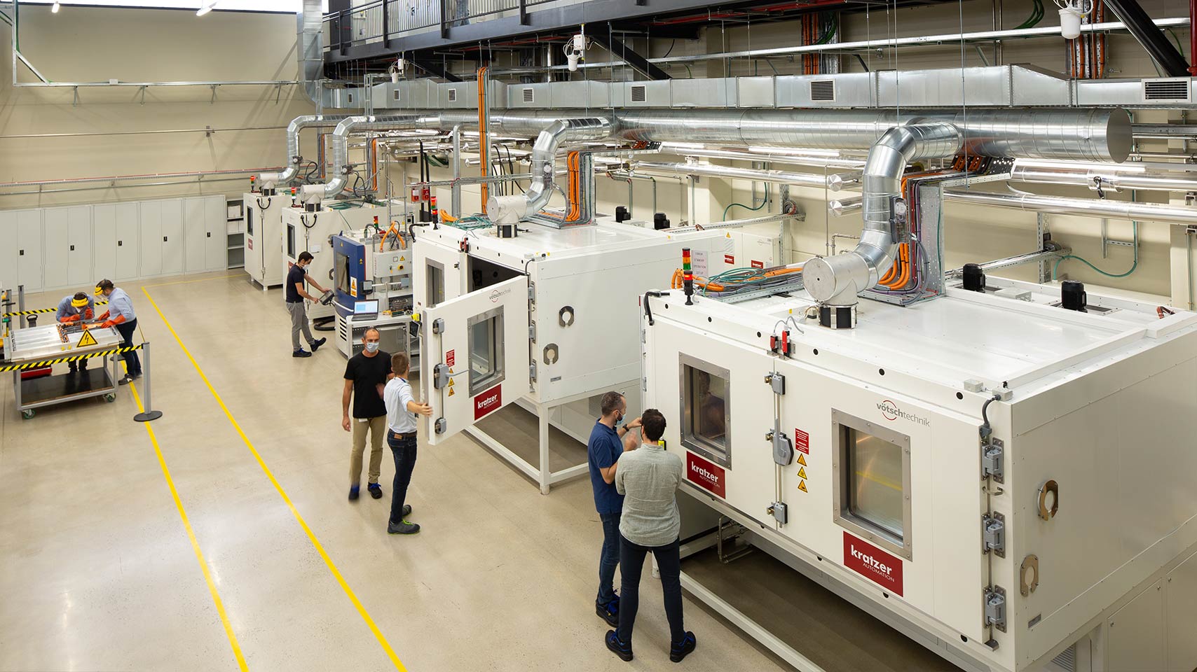 Centre de recherche et developpement SEAT surface de 1 500 m2