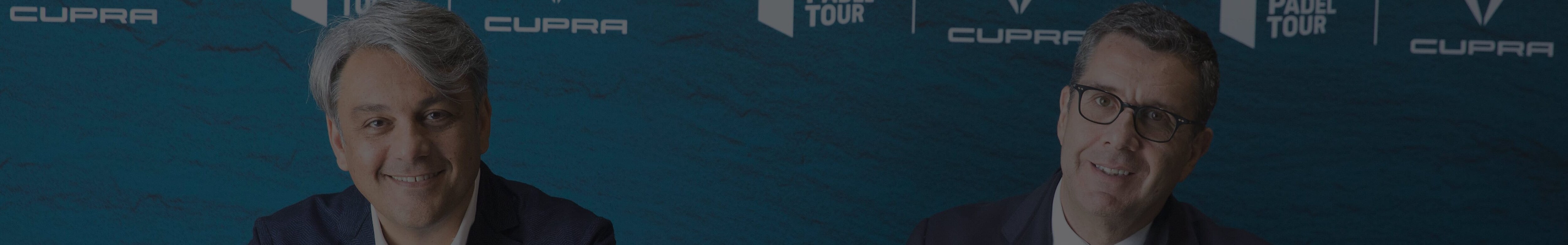 Partenariat World Padel Tour Luca de Meo CUPRA