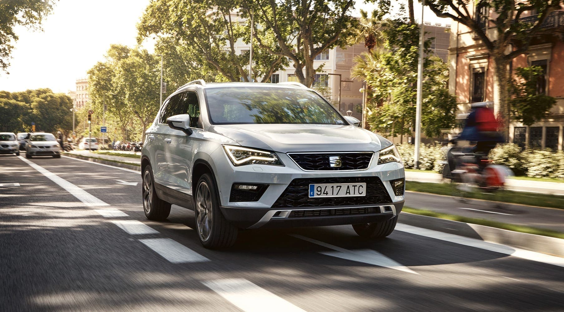 Traînée aérodynamique SEAT Ateca