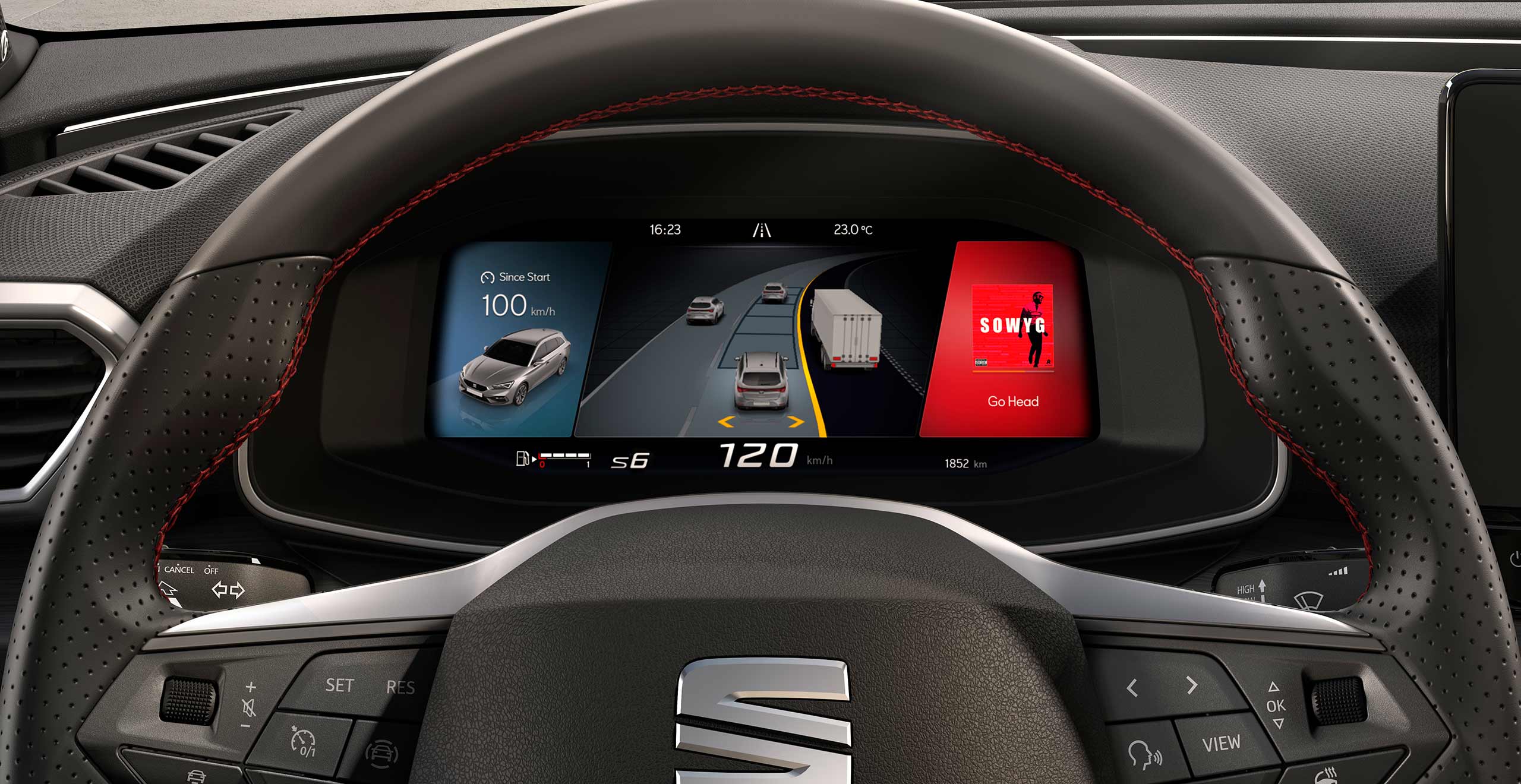 SEAT Leon Sportstourer Système ACC prédictif