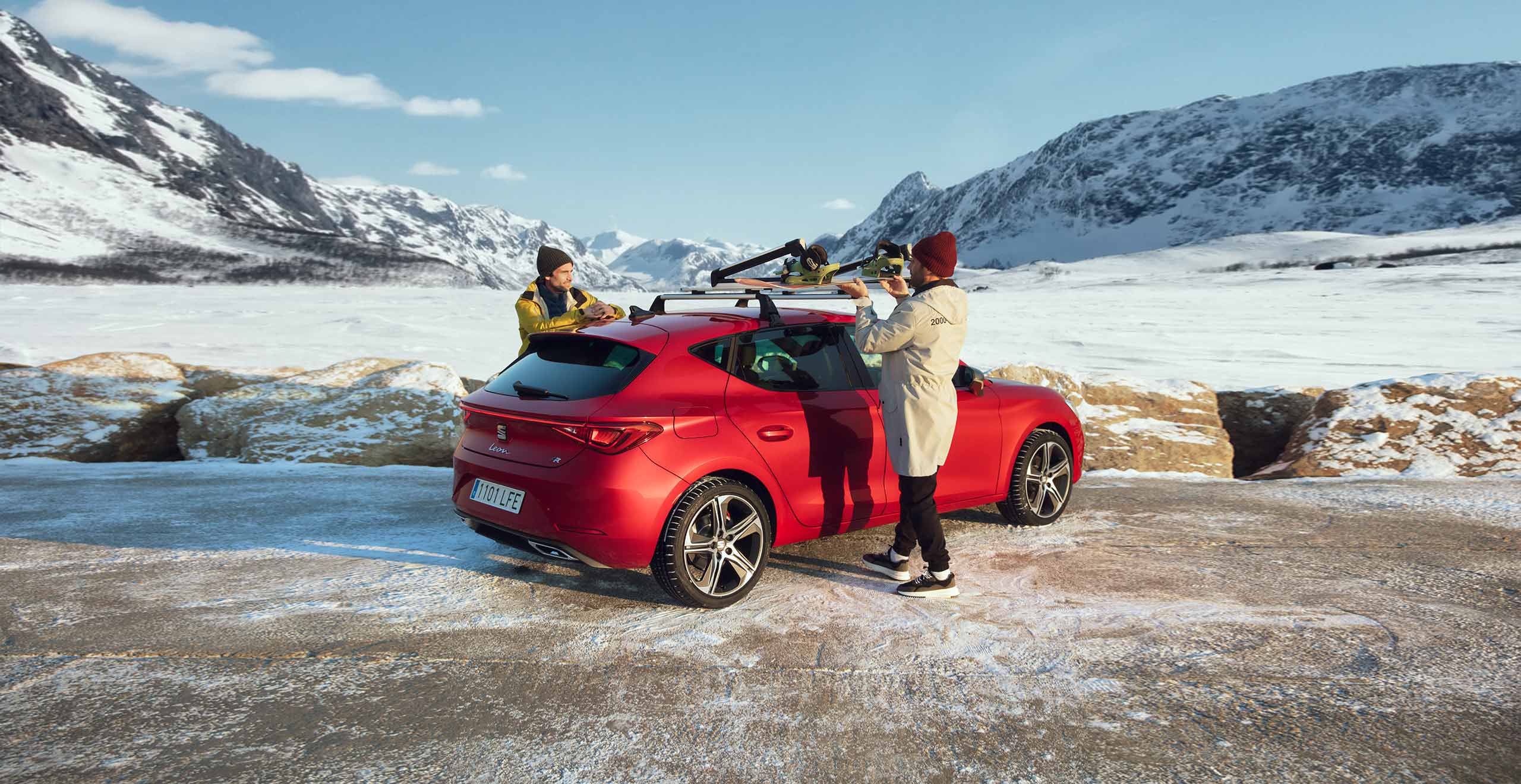 Accessoires voiture SEAT Leon porte-skis