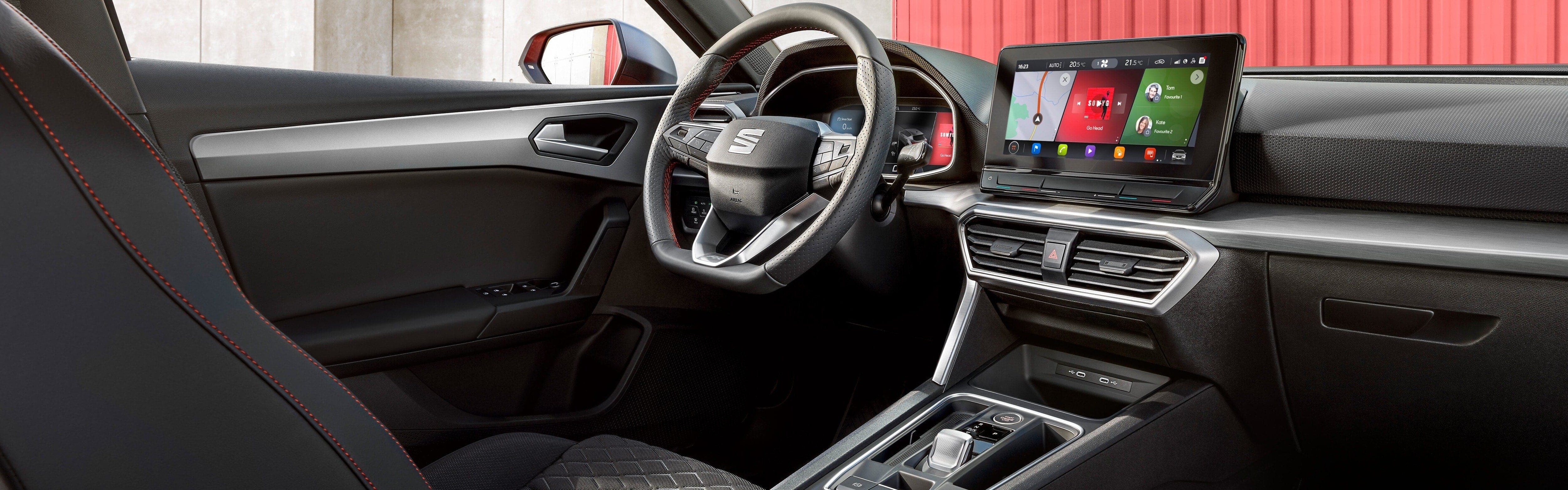 Nouvelle SEAT Leon technologie de connectivité