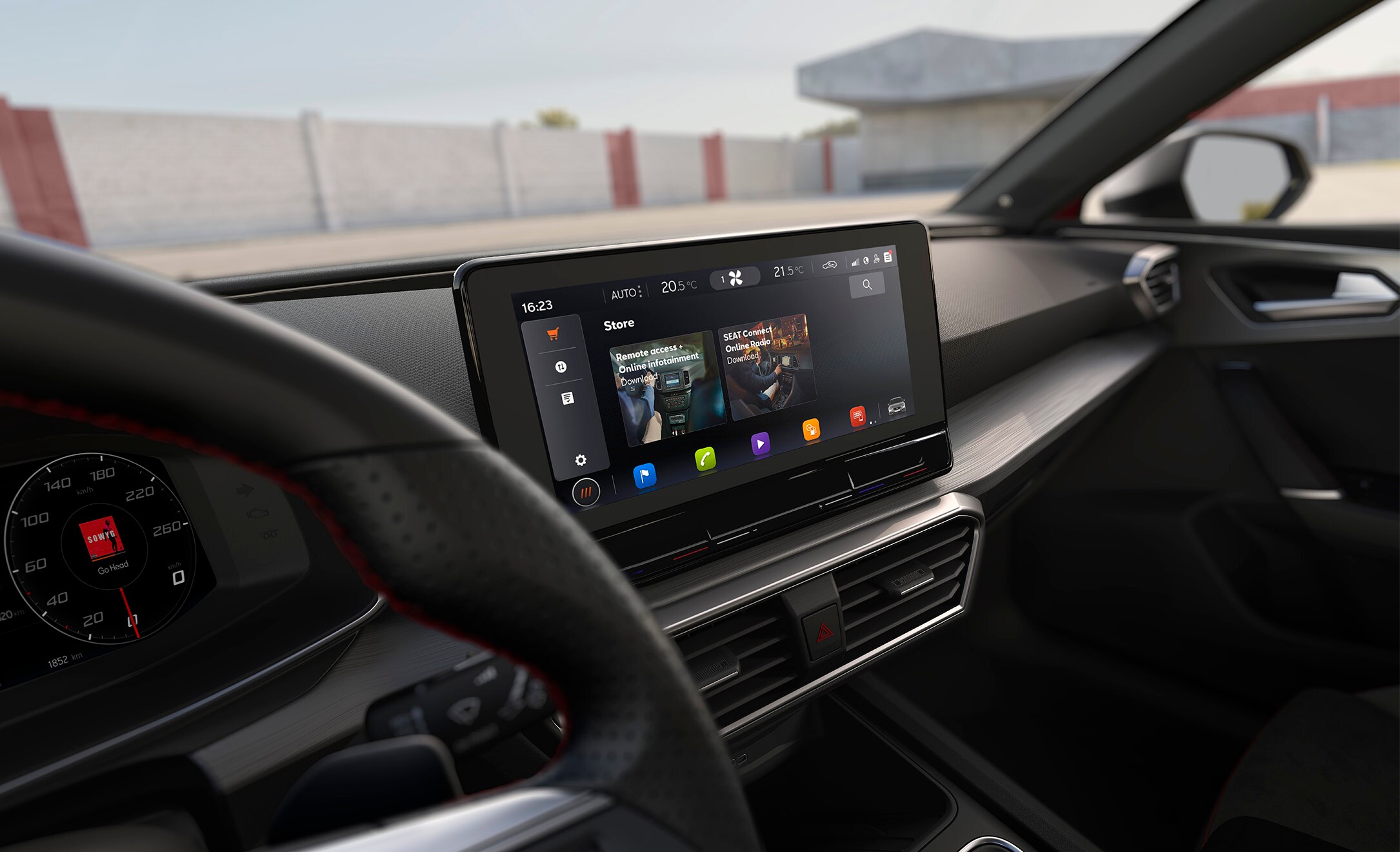 SEAT Leon services d'infotainment en ligne
