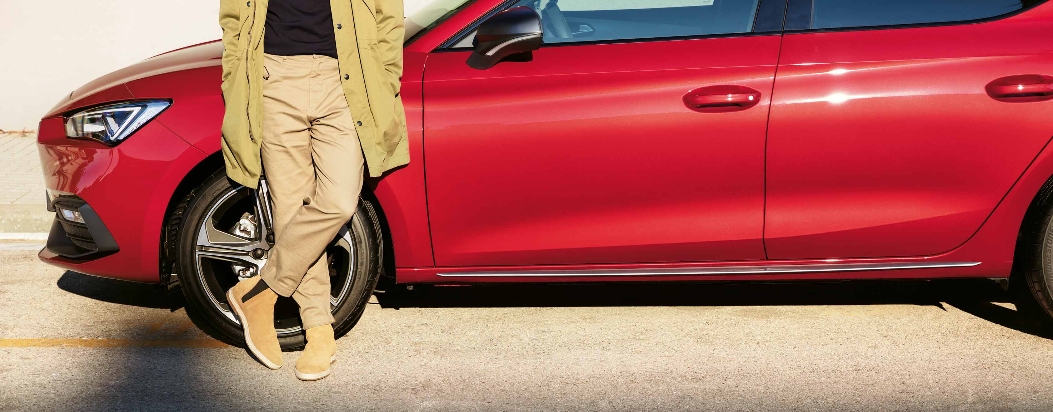 Accessoires de voiture SEAT leon jupes latérales en gris cosmo