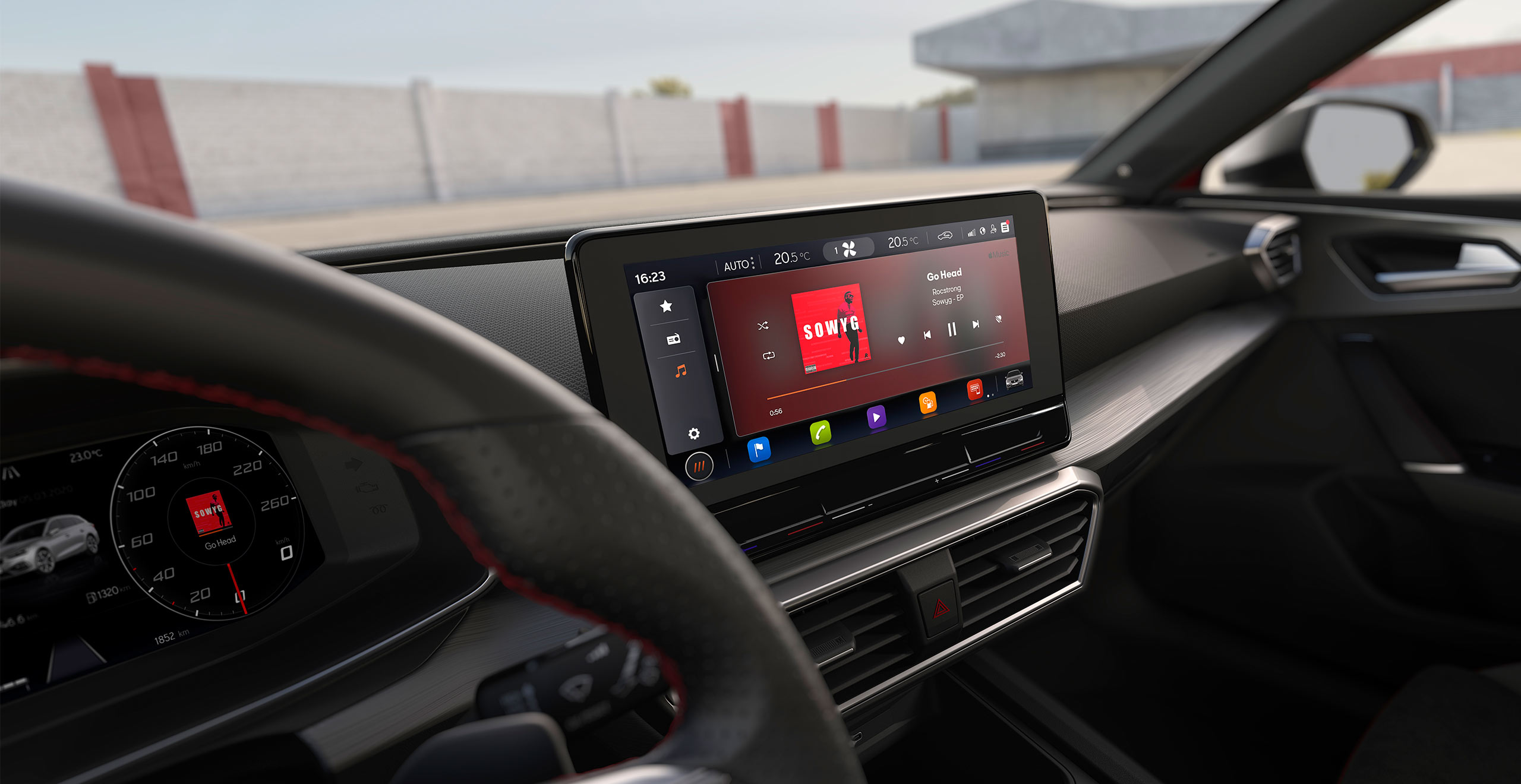 Nouvelle SEAT Leon Apple Music intégré