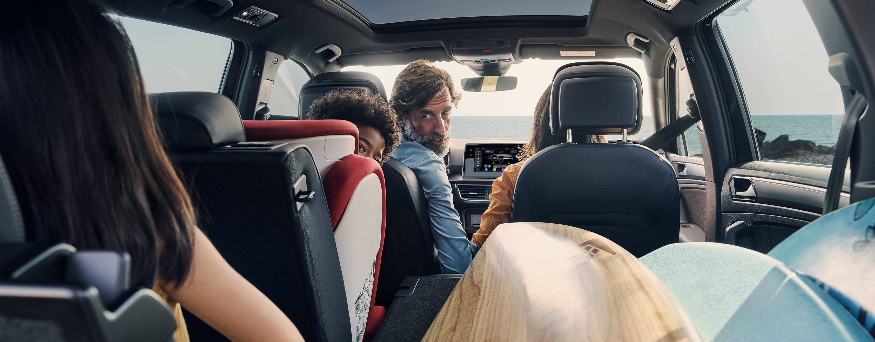 SUV SEAT Tarraco 7 places design intérieur avec sièges modulables