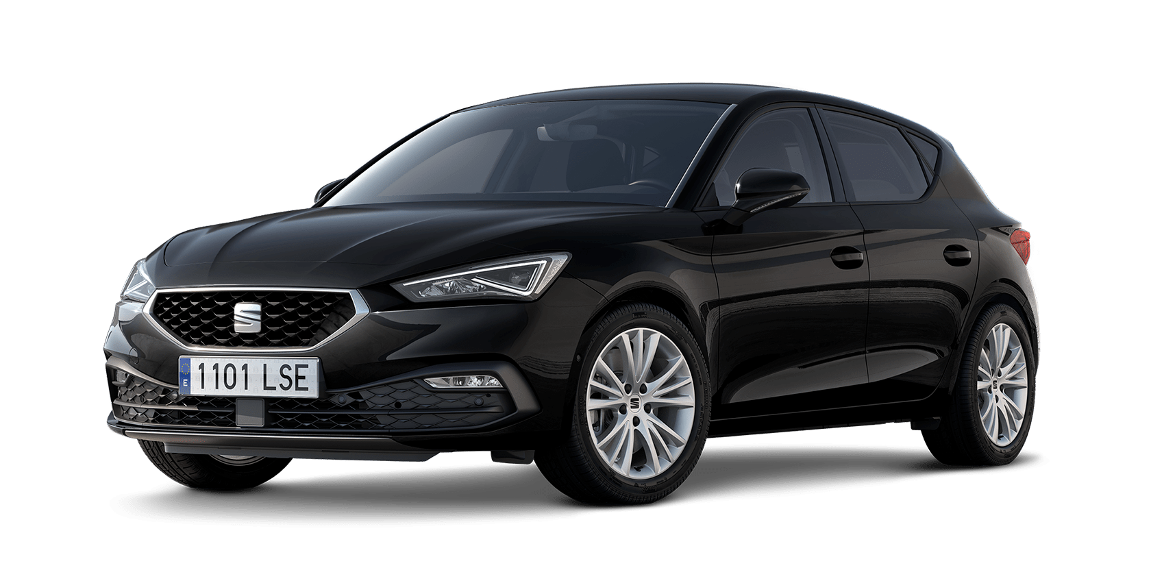 seat leon 5d style trim midnight black colour with dynamic alloy wheels