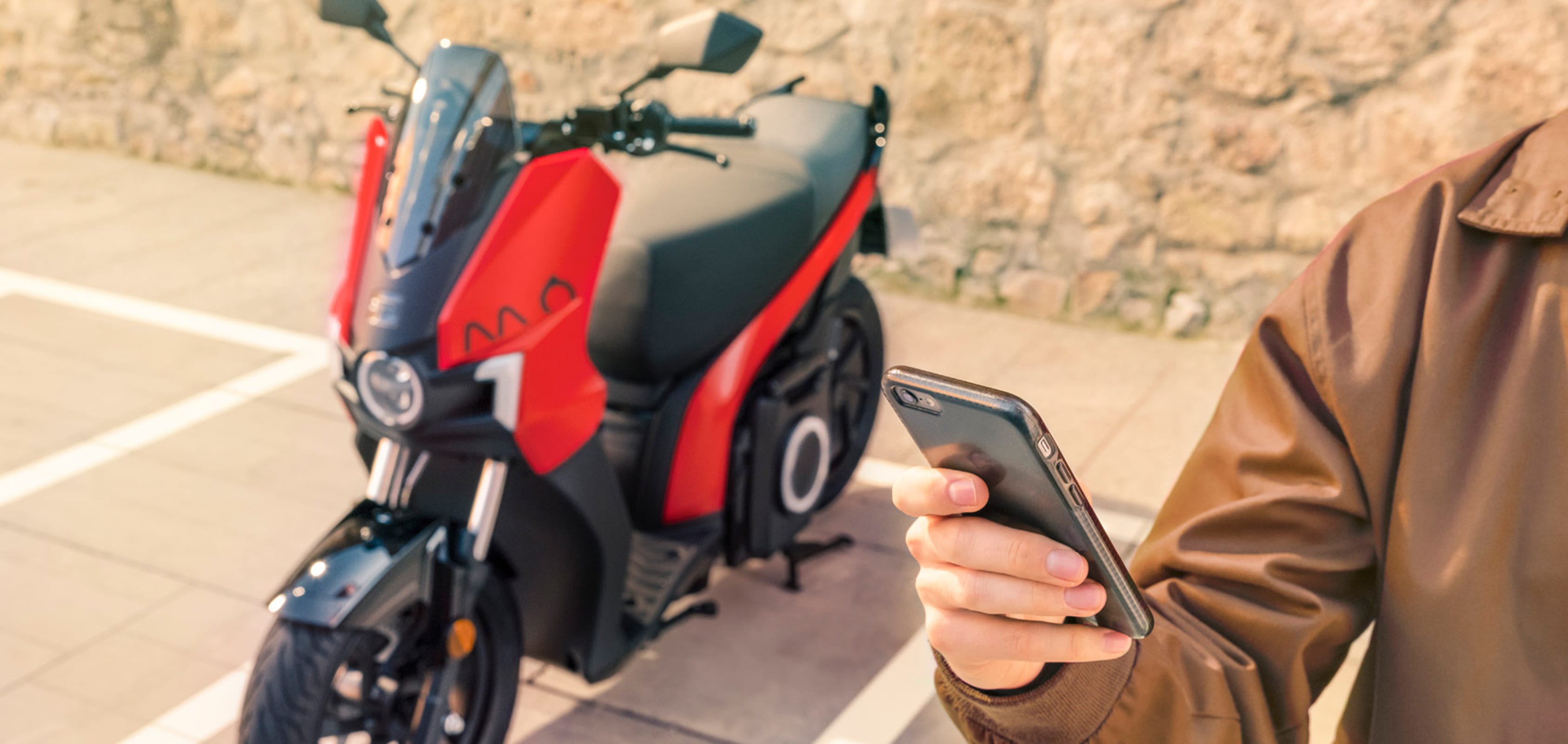 Connectivité de l’application SEAT MÓ eScooter 125 via votre smartphone