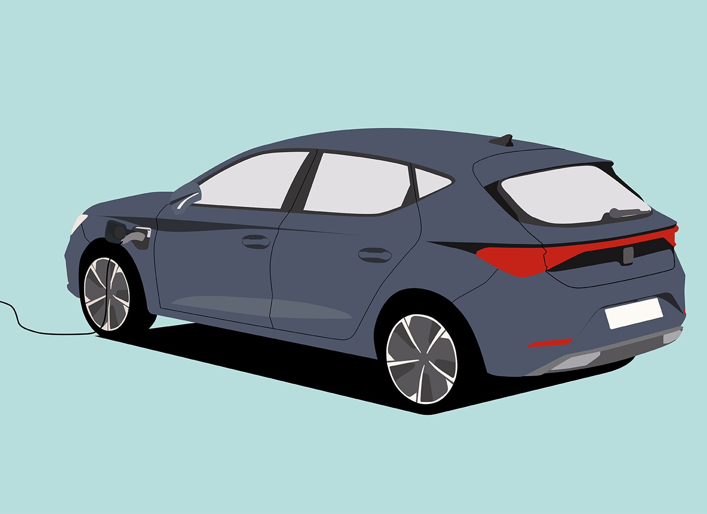 Comment recharger votre voiture électrique SEAT à la maison avec le chargeur wallbox étape cinq voiture prête à charger