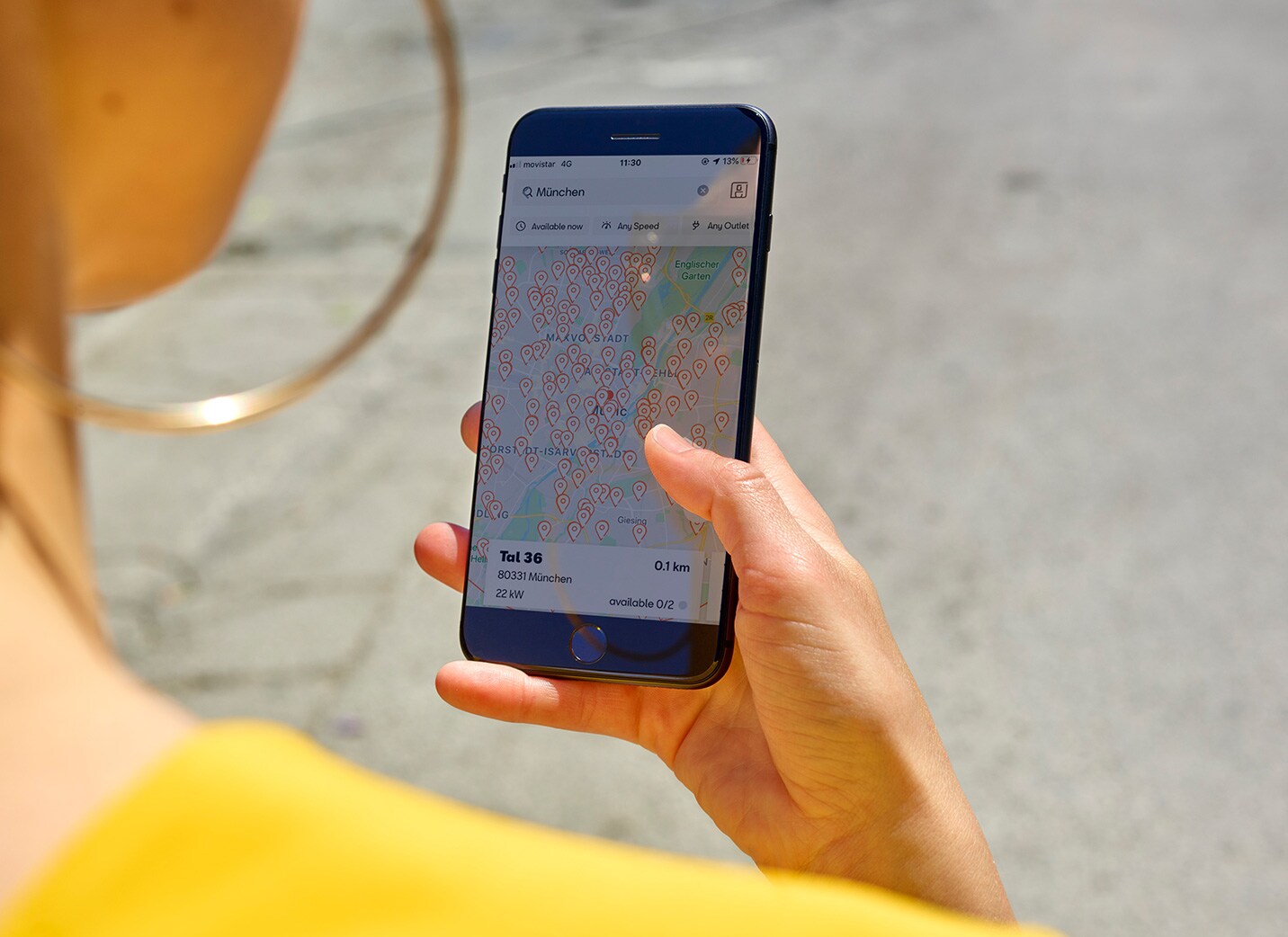 Connectez votre smartphone à l'application SEAT easy charging