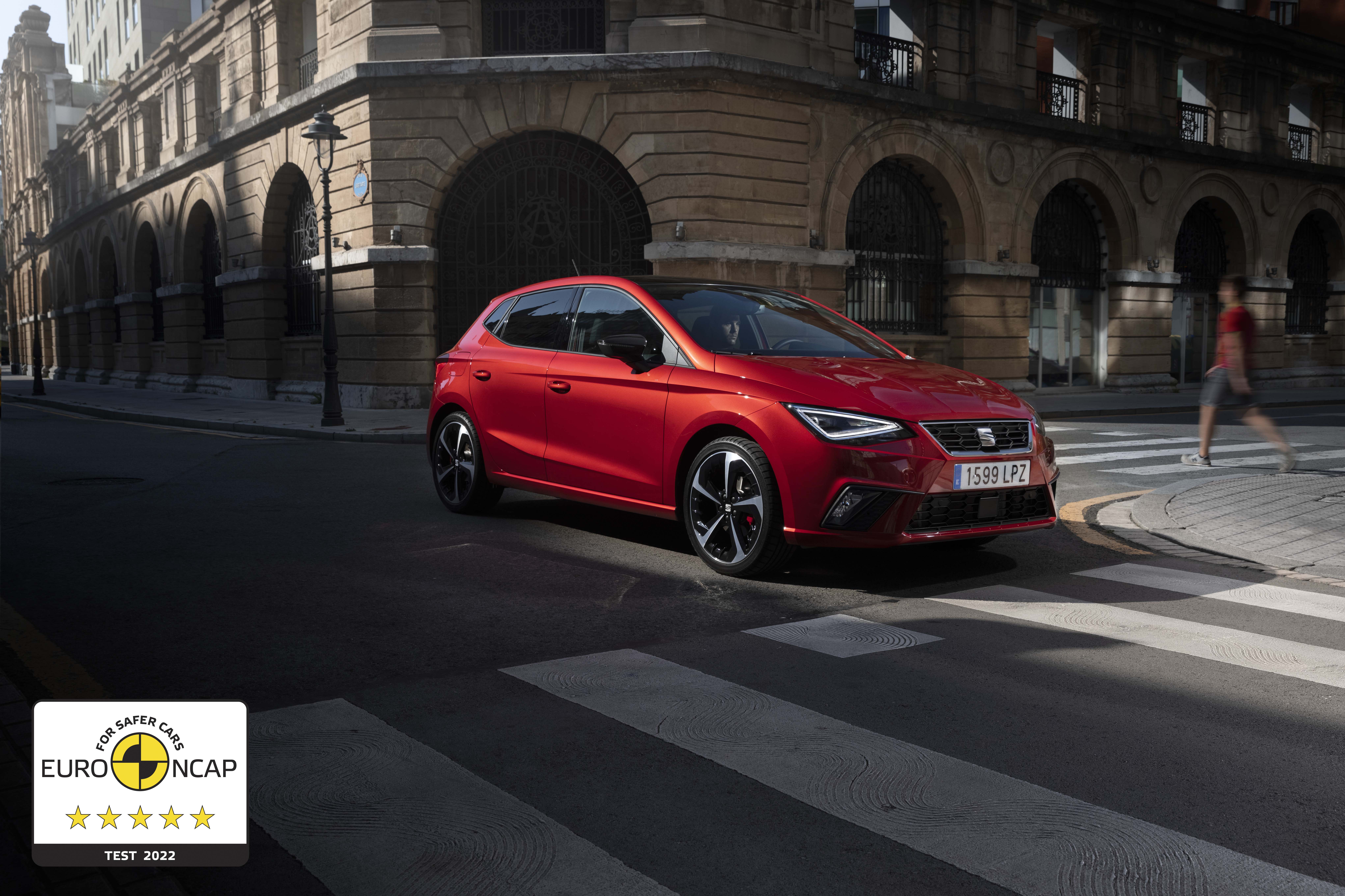 Les nouvelles SEAT Ibiza et SEAT Arona obtiennent 5 étoiles aux nouveaux tests Euro NCAP